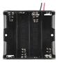Imagem de Suporte Slot Porta 4 Pilhas AA Com Plug P4 Para Arduino kit com 10 Peças
