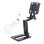 Imagem de Suporte Smartphone Tablet Extensor Mesa Dobrável Cooler Fan Luz Led ANDROID IOS 101