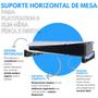 Imagem de Suporte Stand Base Horizontal de Mesa Compatível com PlayStation 5 PS5 Slim Mídia Digital e Física