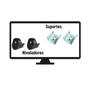 Imagem de Suporte Televisão LED, LCD, Plasma Universal De 10" a "100"