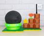 Imagem de Suporte Tema Cenário Super Mario compativel com Alexa Echo Dot 4