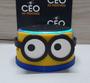 Imagem de Suporte Tema Minions compatível com Alexa Echo Dot 3 Com 2 Oculos