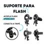 Imagem de Suporte Tipo S Para Flash Speedlite Com Suporte Estável