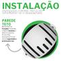 Imagem de Suporte Trava Anti-Furto Compatível com Alexa Echo Dot 4º Geração Bancada de Demonstração Teto e Parede