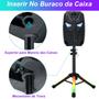 Imagem de Suporte Tripe Para Caixa de Som Com Led Rgb e Bateria 1,10m