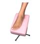 Imagem de Suporte tripé pédicure manicure apoio das pernas legrand rosa chiclete