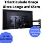 Suporte TV Articulado Braço Longo 60 65cm Sufort Imagem de Suporte TV Articulado Braço Longo 60 65cm Sufort