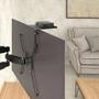 Imagem de Suporte Tv Braço Longo 90cm Articulado + Bandeja P Receptor