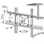 Imagem de Suporte tv lcd 10 a 70 braco articulado brasforma sbrp430