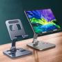 Imagem de Suporte Universal Ajustável para Tablet - Alumínio - Compatível com iPad Air, Pro e Mini