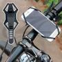 Imagem de Suporte Universal De Moto Bicicleta Bike P/ Celular Silicone