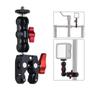 Imagem de Suporte Universal para Câmera Super Clamp 360° - Adaptador de Braço Mágico com Ballhead para Telefone