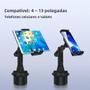 Imagem de Suporte Universal para Tablet 360° com Suporte para Copo de Carro - Compatível com iPad Pro, Air e Mini