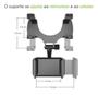 Suporte Veicular Celular Gps Retrovisor Universal Articulado - Waka Imagem de Suporte Veicular Celular Gps Retrovisor Universal Articulado