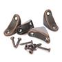 Imagem de Suportes de cadeira National Hardware N176-347 Bronze antigo 1x3cm