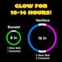 Imagem de Suprimentos de festa ultrabrilhantes Glow Sticks JOYIN 1000 de 20 cm