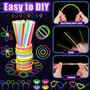 Imagem de Suprimentos para Festa Neon com LED - Kit com 290 Peças TSDATOWR