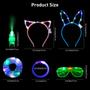 Imagem de Suprimentos para festas, óculos LED ADXCO Glow in the Dark, 48 peças