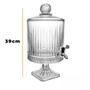 Imagem de Suqueira De Vidro Jennie 4,5L Com Torneira Base Hauskraft