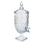 Imagem de Suqueira Imperial Diamound Jarra Dispenser 5 Litros Vidro  com torneira Cristal Suco