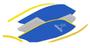 Imagem de Surf Radical Prancha Body Board Infantil 074 X 044 Cm Bb02