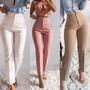 Imagem de Susek Modas Calça Alfaiataria Zr Feminina Cintura Alta Laçamento Moda Luxo Elegancia 020