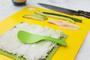 Imagem de Sushi Making Kit - Rolo de Sushi de Silicone com Pás de Arroz, Cortador de Rolo e Livro de Receitas, Kit de Sushi DIY completo para o rolo de sushi perfeito
