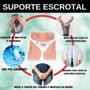 Imagem de Suspensório Escrotal Suporte Escrotal Masculino Proteção Pós Operatório Hérnia Compressão