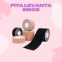Imagem de Sutiã Adesivo Invisível Fita Bege Não Alérgico Para Seios Decotes Deslumbrantes Transforma Seu Look Com Confiança e Conforto Tamanho 5 Metros