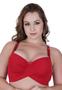 Imagem de Sutiã com Bojo Plus Size Cruzado Soutien Moderno Alça Reforçada - c7 ALICE