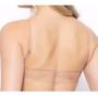 Imagem de Sutiã de Bojo Com Alça De Silicone Transparente Invisível Com Bojo Nadador Com Duas Alças