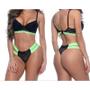 Imagem de Sutiã e Calcinha Neon de Luxo Lingerie Neon com Bojo