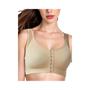 Sutiã Esportivo Plus Size com Zíper Frontal e Design Racerback - Alta Compressão Imagem de Sutiã Esportivo Plus Size com Zíper Frontal e Design Racerback - Alta Compressão