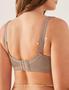 Imagem de Sutiã feminino Deyllo Full Coverage Plus Size 38D ToffeeLeopard