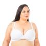 Imagem de Sutiã Feminino Plus Size Base Transpassada