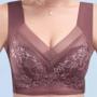 Imagem de Sutiã Feminino Plus Size Push Up - Renda, Seda Gel, Sem Costura e Sem Fio
