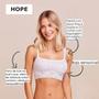 Imagem de Sutiã Hope Top Bandeau com Bojo Removível em Renda Branco