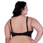 Imagem de Sutiã Plus Size com Bojo Base Cruzada Alça Reforçada Bojão Reforçado Alice