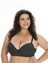 Imagem de Sutiã Plus Size Com Bojo Reforçado Com Alças Largas Base e Lateral Extra