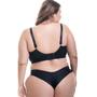 Imagem de Sutiã Plus Size Cropped Microfibra e Renda - Ref 1019b