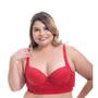 Imagem de Sutiã Plus Size Cropped Microfibra e Renda Vislumbre ref 1019