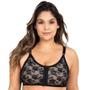 Imagem de Sutiã Plus Size Pós-Cirúrgico Mamoplastia com Acabamento em Renda 60153 New Form