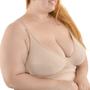 Imagem de Sutiã Plus Size Sem Bojo e Sem Aro em Algodão Santa Passion