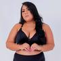 Imagem de Sutiã Plus Size Sem Bojo Microfibra Confort Sustentável