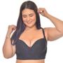 Imagem de Sutiã Plus Size Top Conforto Com Bojo Sustentação Detalhe em Renda