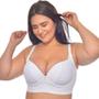 Imagem de Sutiã Plus Size Top Conforto Com Bojo Sustentação Detalhe em Renda