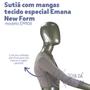 Imagem de Sutiã Pós-cirúrgico Mangas Lipo Braços Tecido Emana New Form