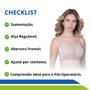 Imagem de Sutiã Pós-Cirúrgico sem Costura com Bojo Pré-Moldado para Mamoplastia e Mastopexia - Cód. 60104 - New Form