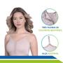 Imagem de Sutiã Pós-Cirúrgico Tecido Emana Mastectomia Mamoplastia Média Compressão com Alças Reguláveis New Form