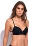 Imagem de Sutia push up de renda com tule - preto - 44 - BONJOUR